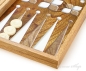 Preview: Luxus 3D Wood Backgammon Tavla XXL